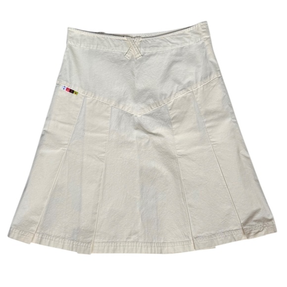 Oilily Cream Embroidered A Line Skirt Sz‎ 4 - Picture 3 of 6